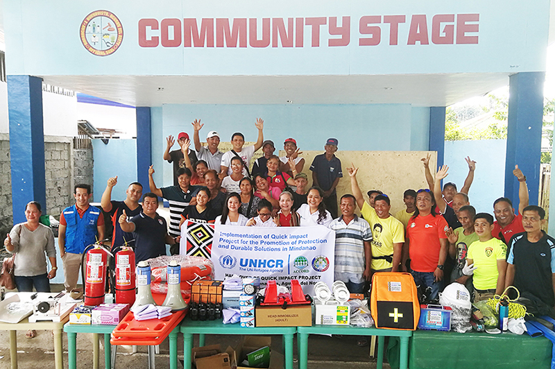 UNHCR helps the Poblacion Community to be disaster0resilient