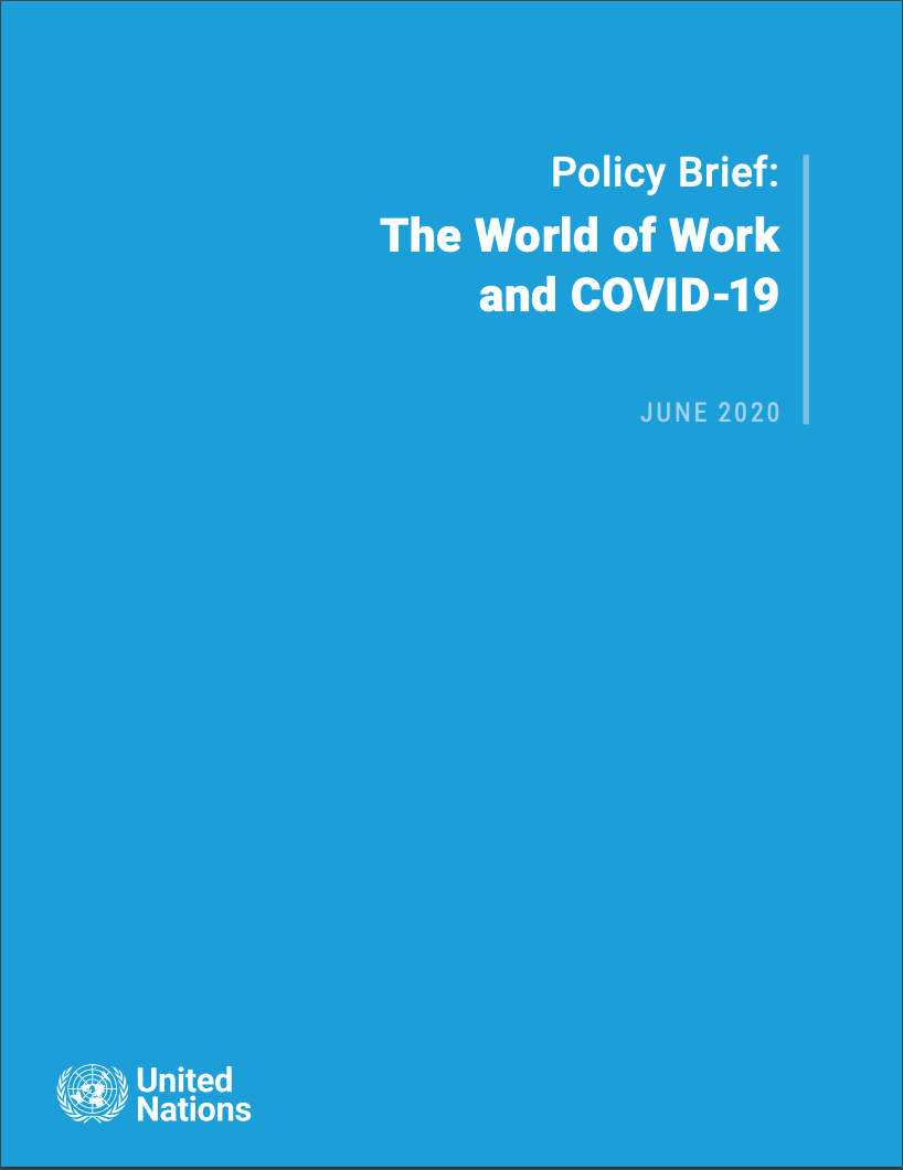 Policy Brief: The World of Work and COVID-19