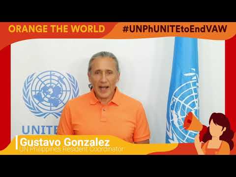 UN Philippines Resident Coordinator's Message for the 16 Days of Activism to End Violence Against Women
