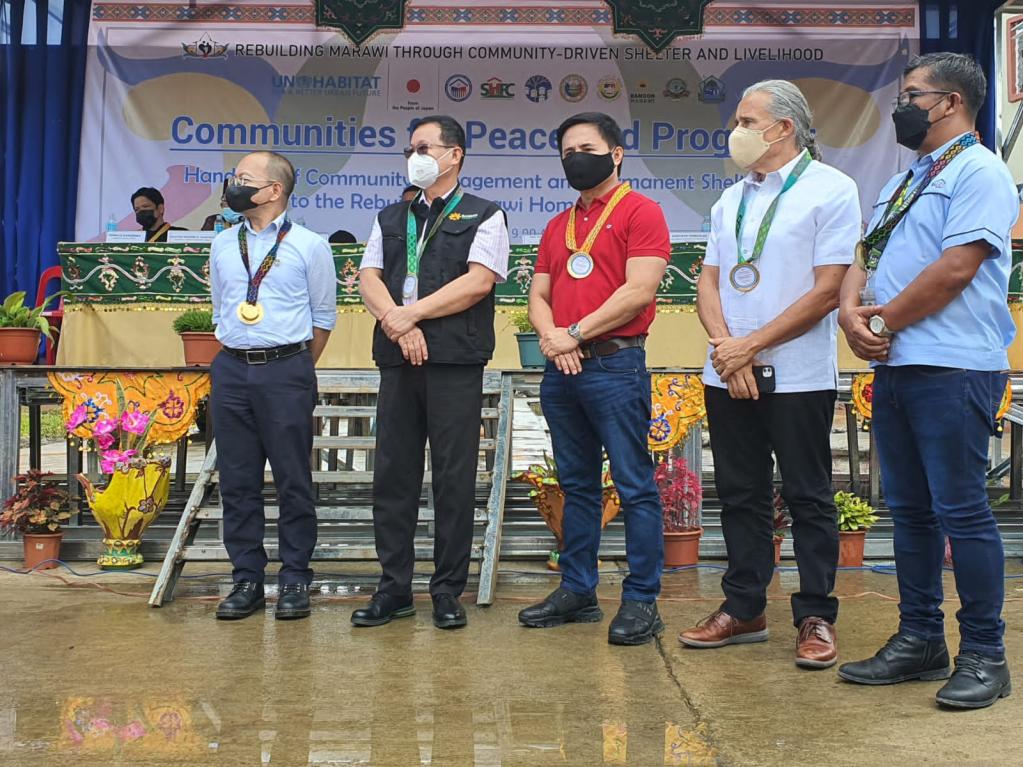 Turnover of Marawi homes