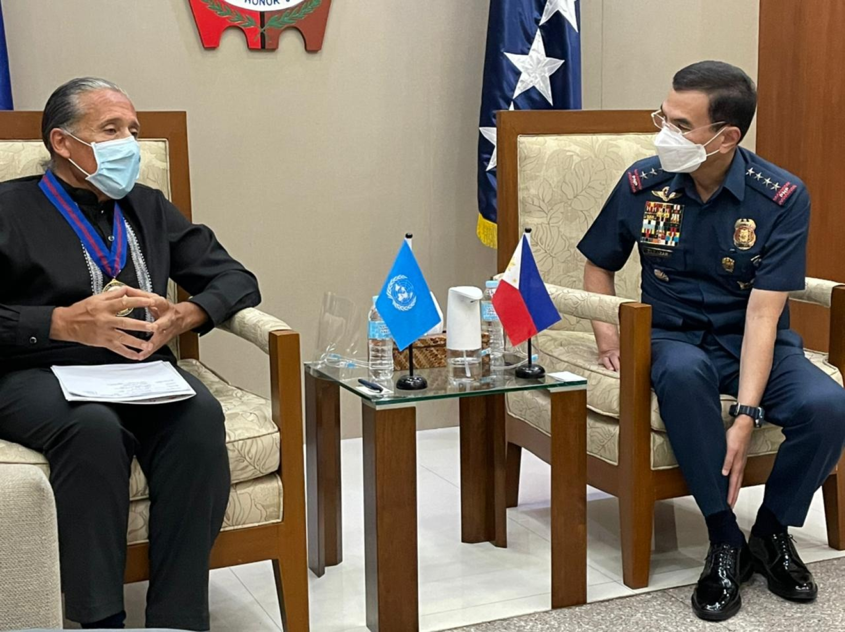 UN Philippines Resident Coordinator meets with PNP Chief