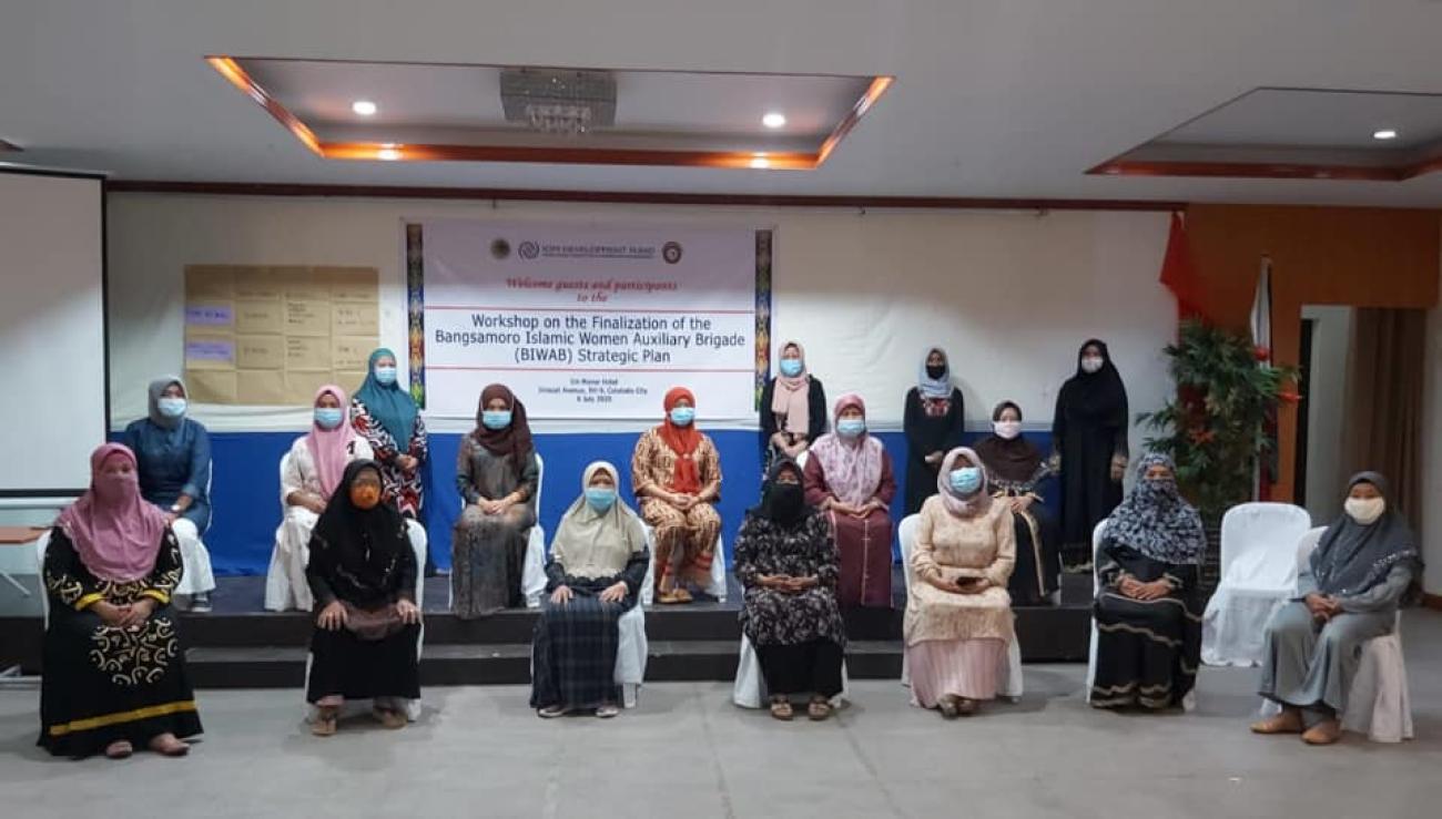 IOM workshop for BARMM women's org