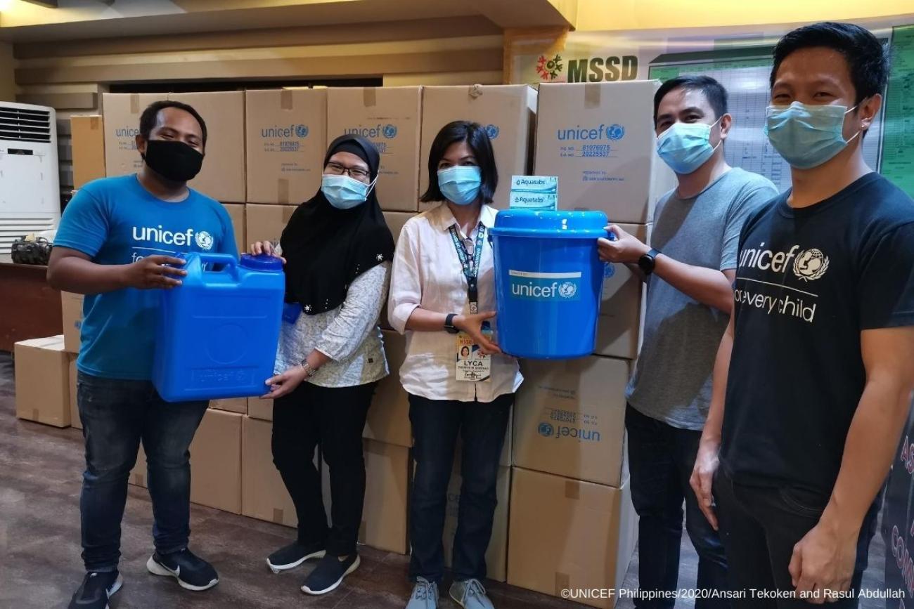 UNICEF delivers vital supplies for LSIs