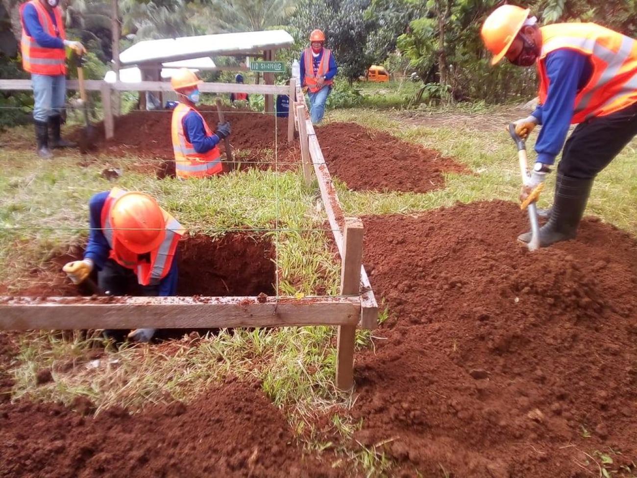 Safe return to work in Timanan Central Elementary School