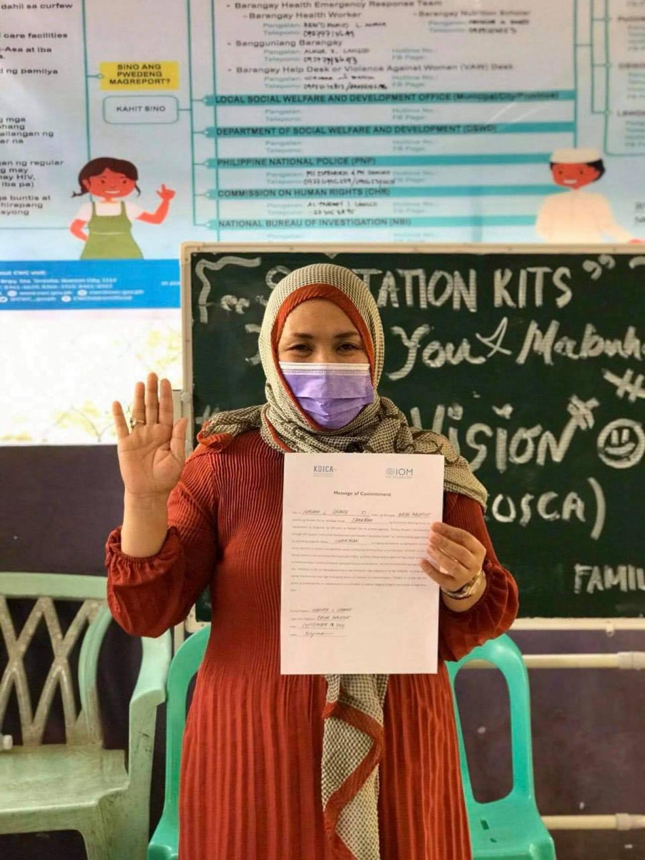 IOM reaches 54 barangays in Marawi City