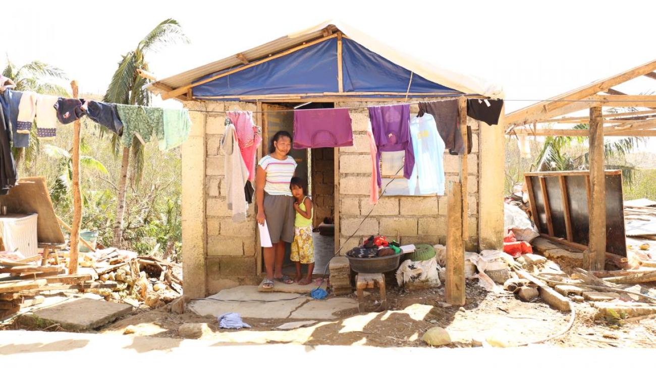 Caring for children affected by Super Typhoon Rolly/Goni