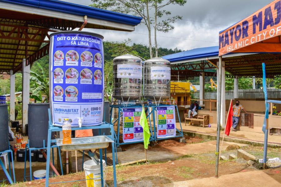 Sanitizing facilities at the satellite market