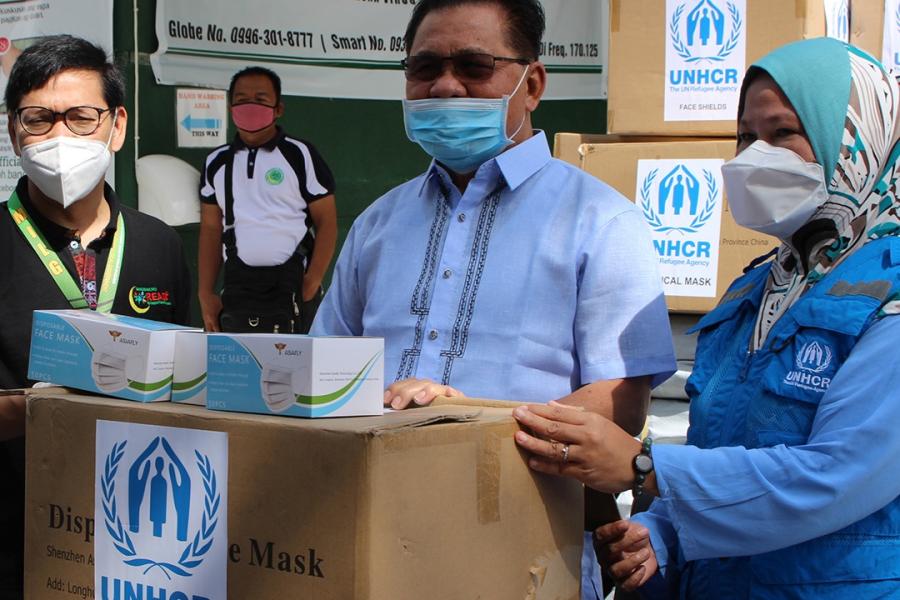 UNHCR delivers PPE to BARMM