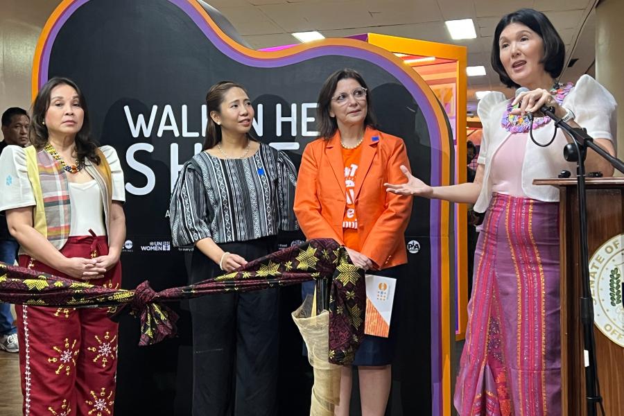 “Walk in Her Shoes" Experiential Exhibit at the Philippine Senate