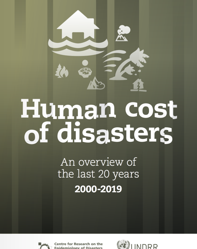 Human cost of disasters