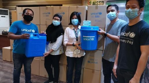 UNICEF delivers vital supplies for LSIs