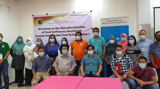 WFP and Bangsamoro in workshop to set up food self-sufficiency secretariat
