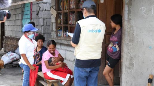 UNICEF visits Aeta community