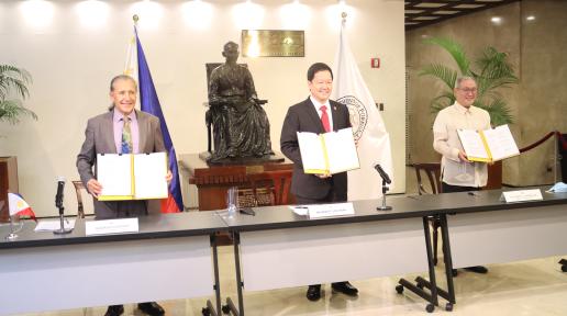 Signing of joint programme